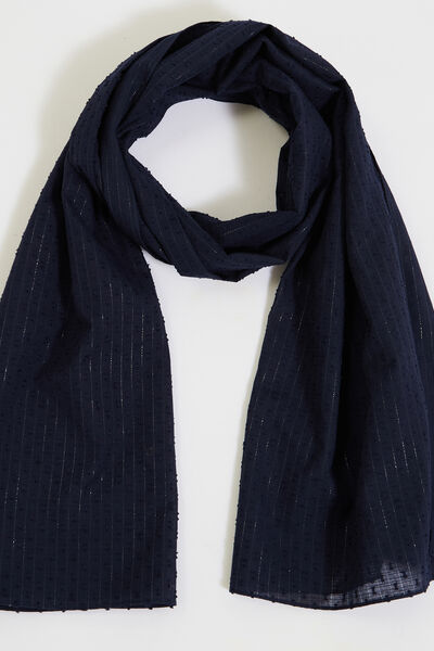 Foulard plumetis femme