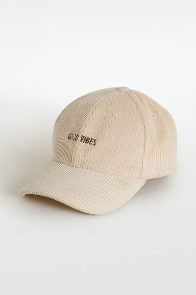 Casquette en velours femme