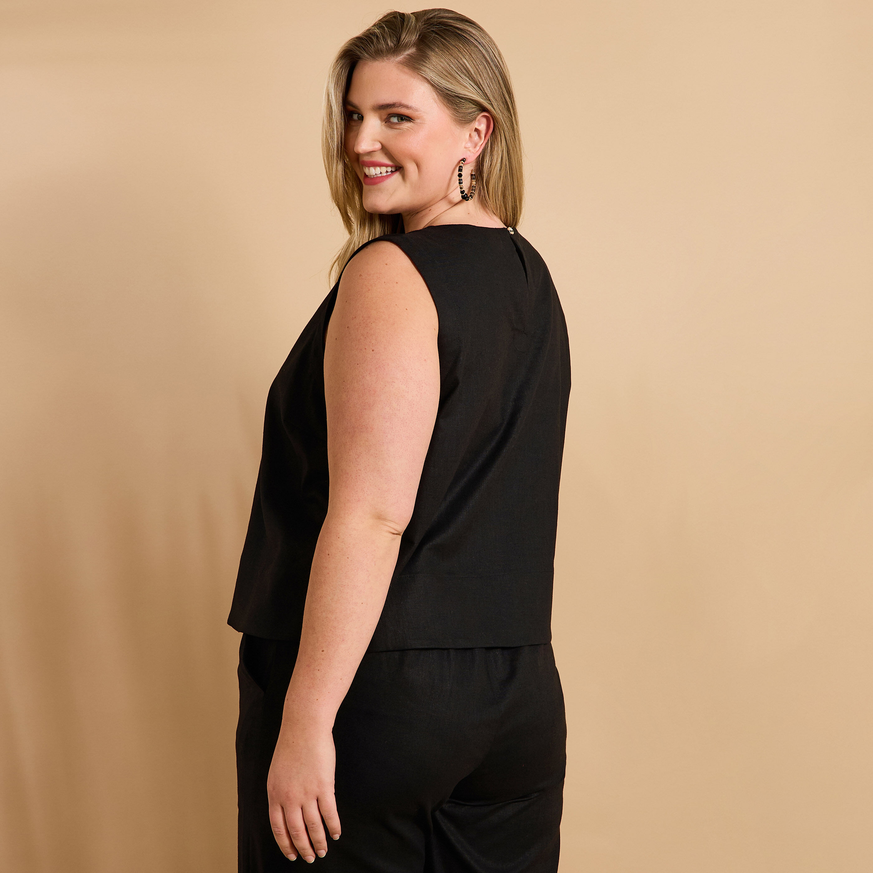 Top sans manches femme