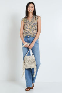 Blouse imprimée femme