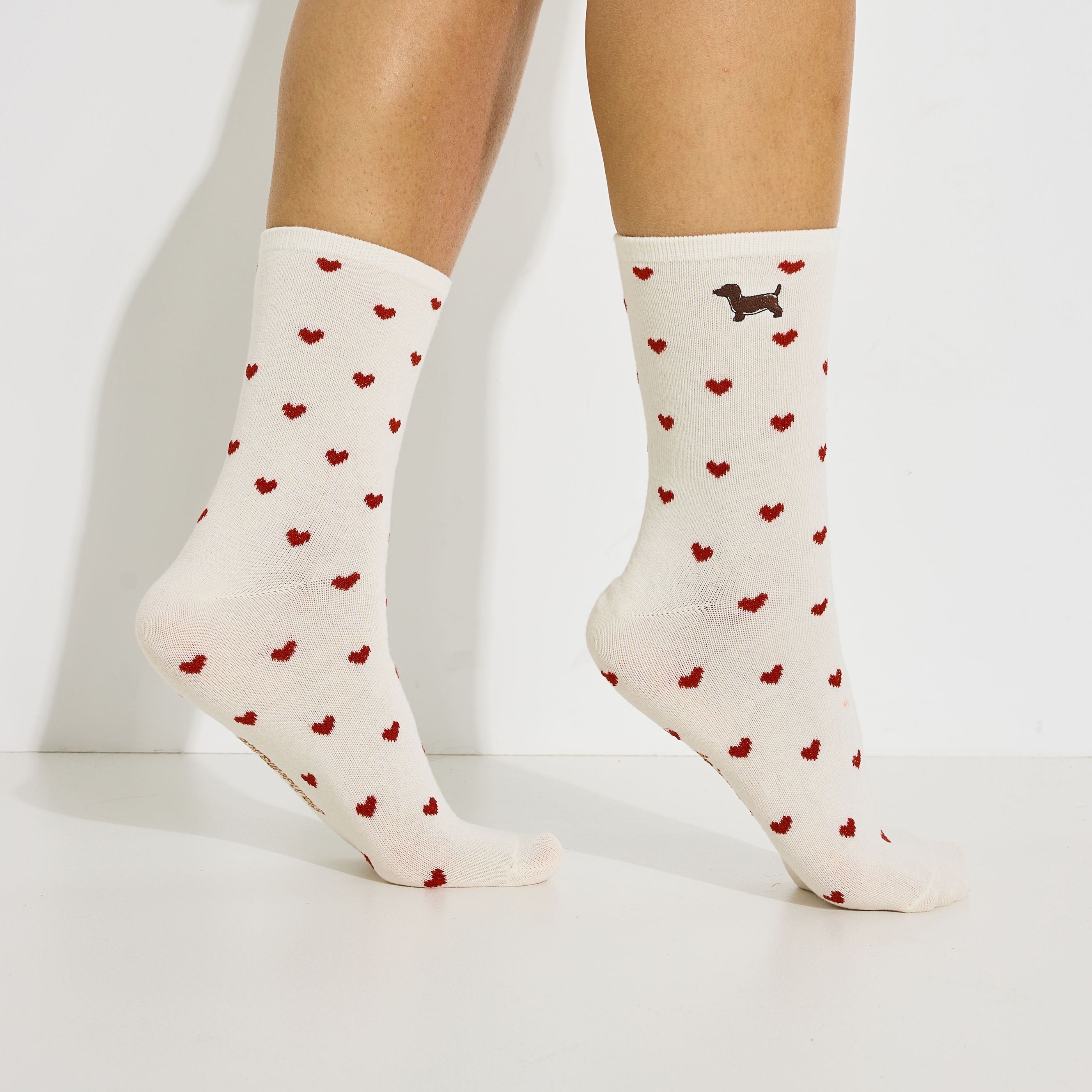 Lot de 2 paires de chaussettes femme