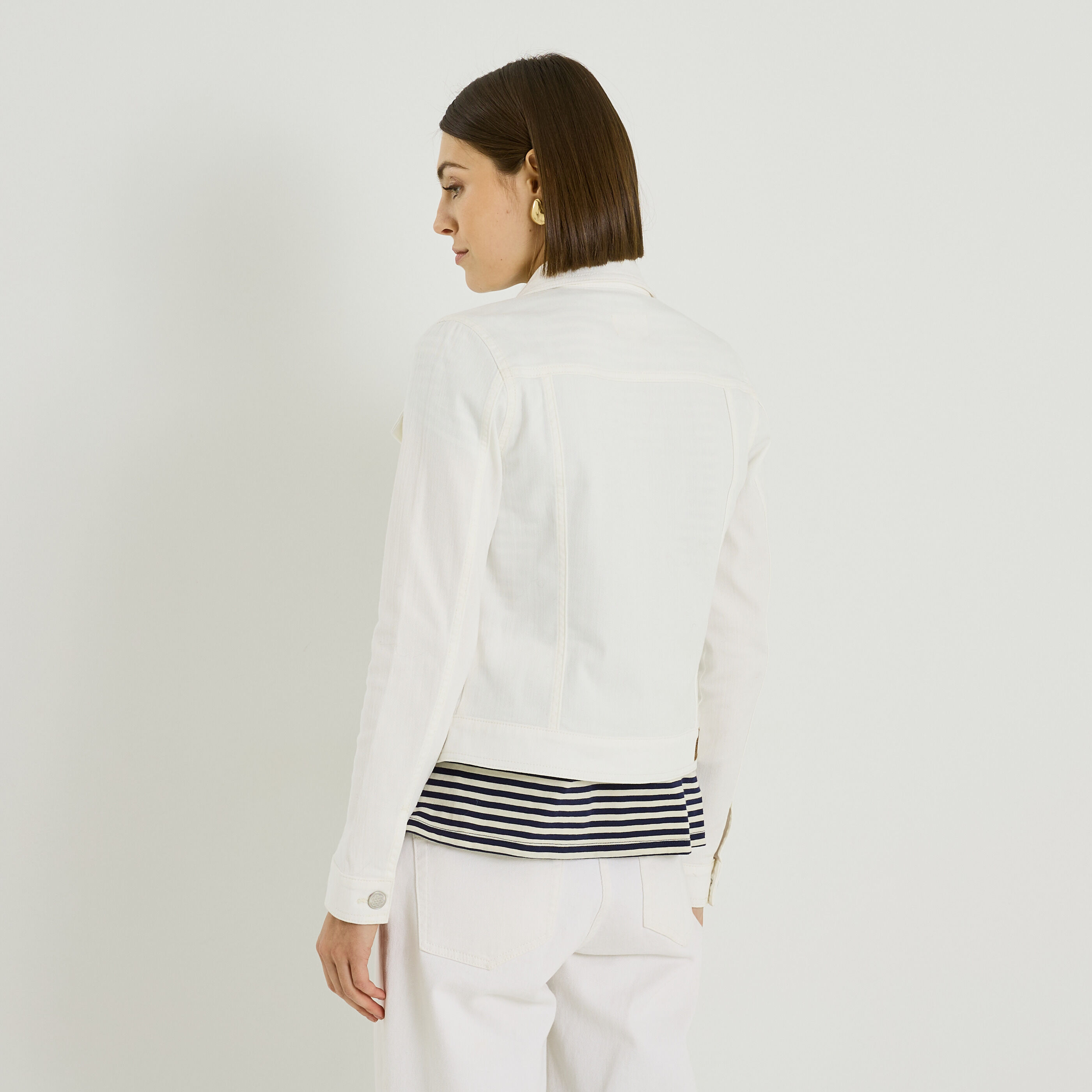 Veste en jean femme