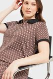 Robe en maille jacquard 