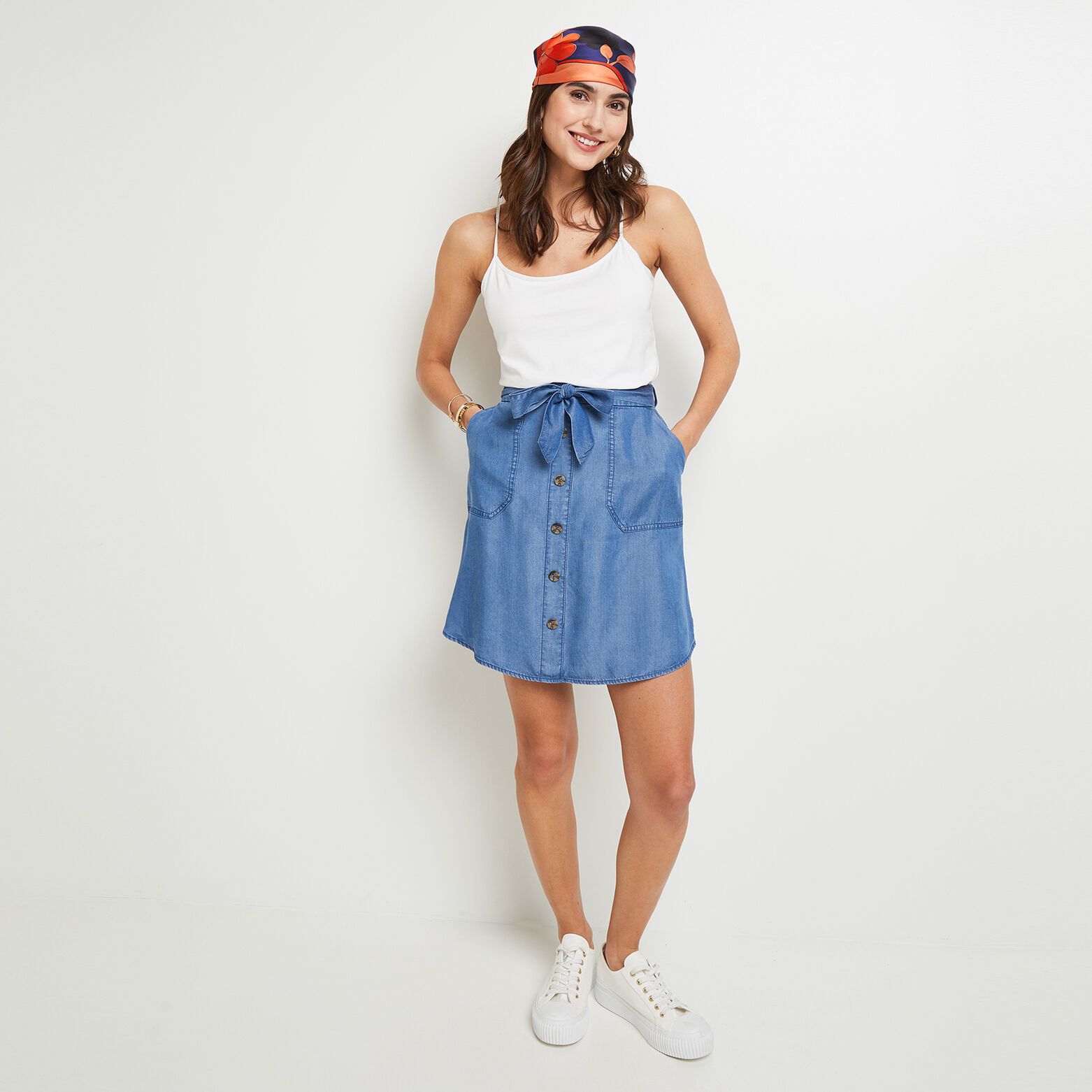 Jupe fluide femme