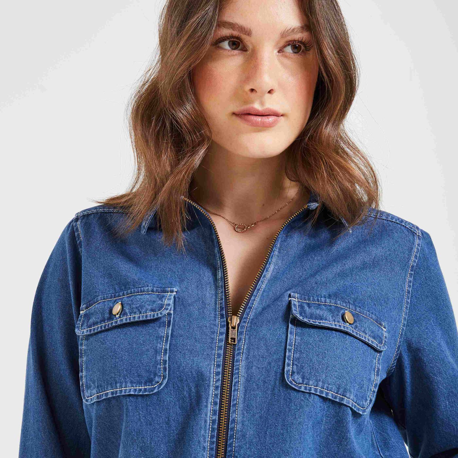 Combinaison en jeans