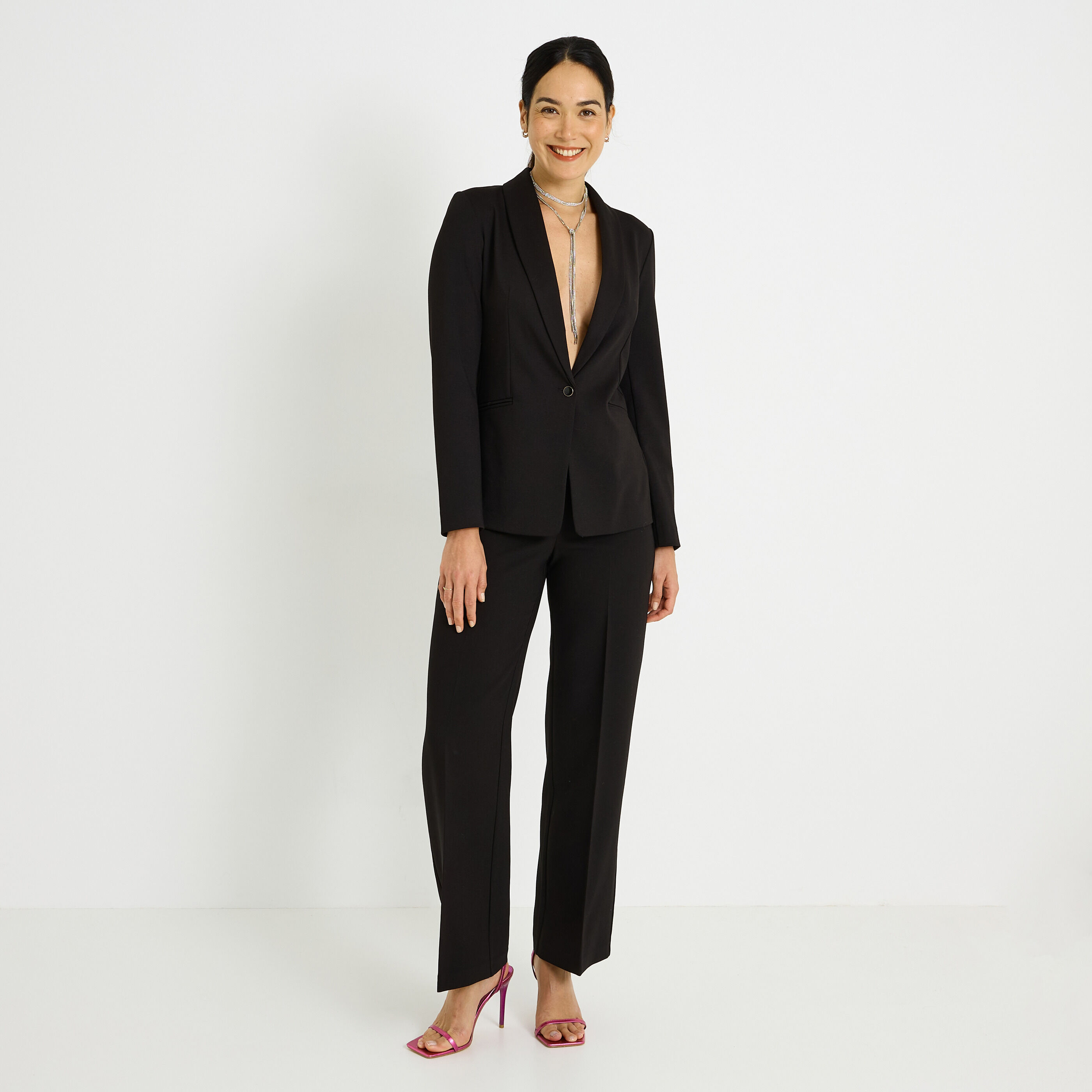 Pantalon large femme