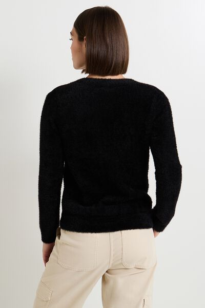 Gilet col V femme