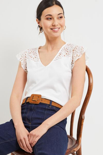 Tshirt uni femme