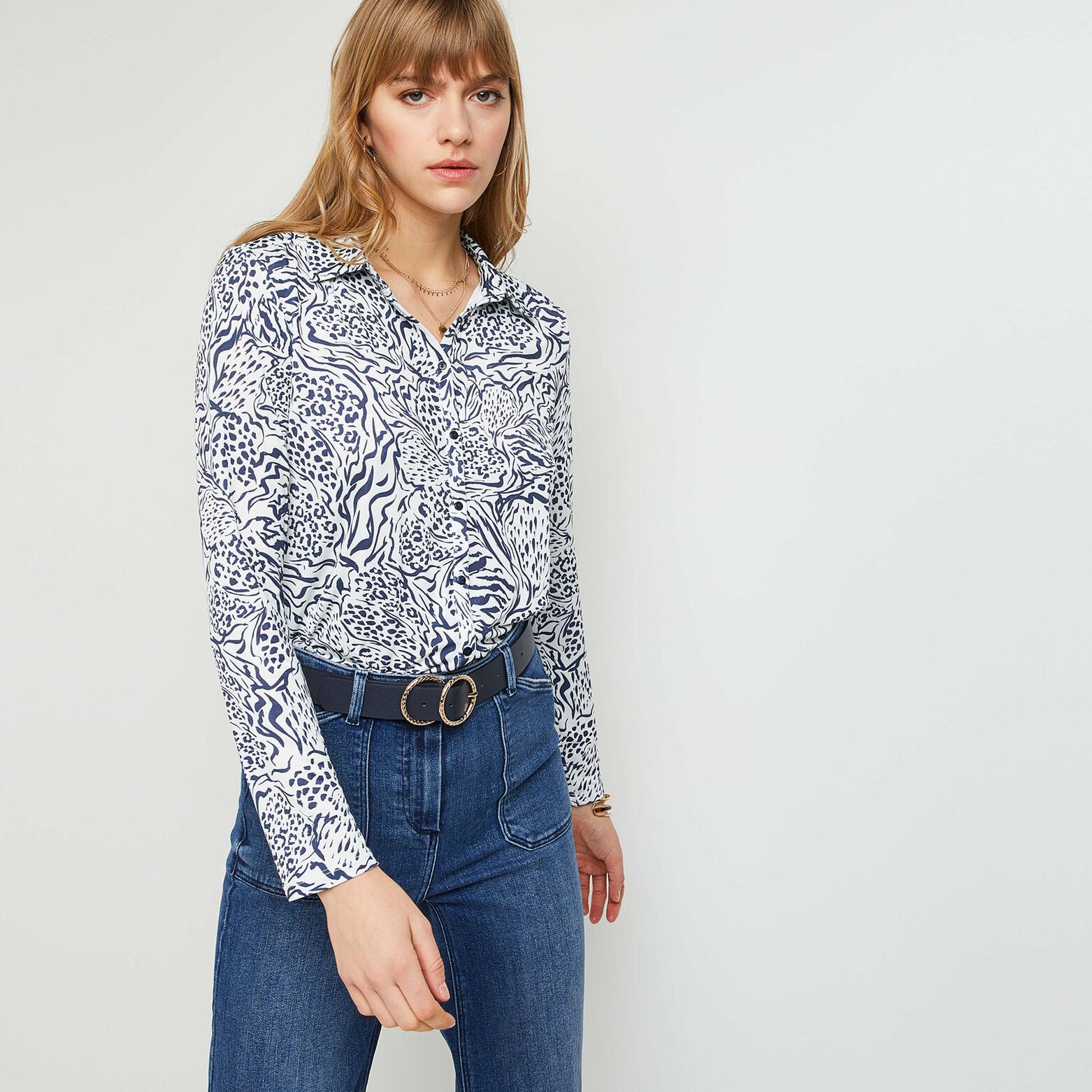 Chemise manches longues femme