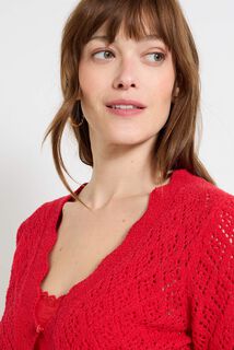 Gilet manches courtes femme