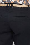 Pantalon chino avec ceinture femme