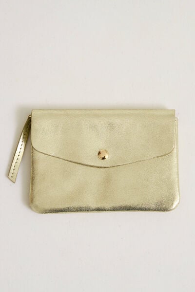 Porte-monnaie irisé femme