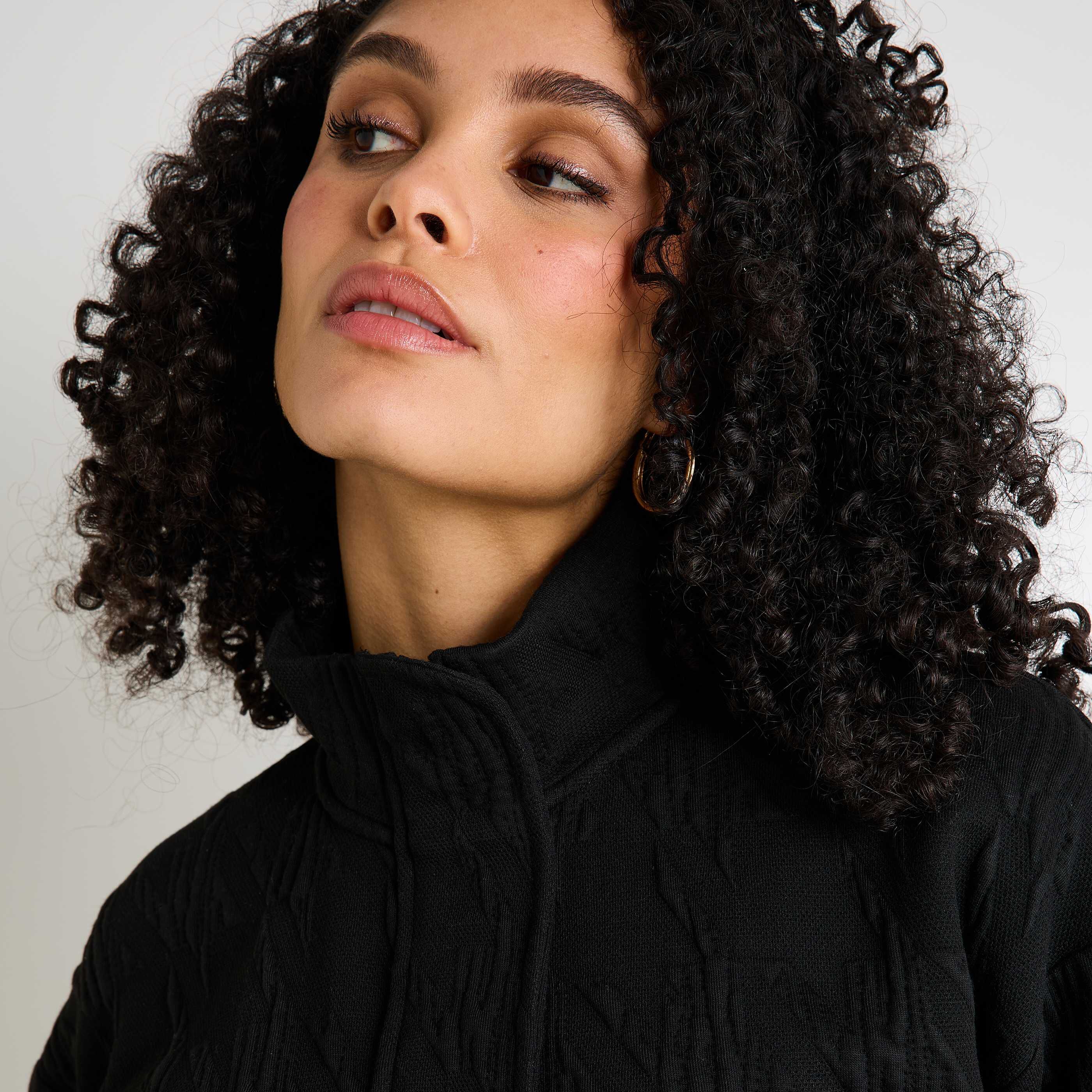 Bomber maille matelass&eacute;e femme