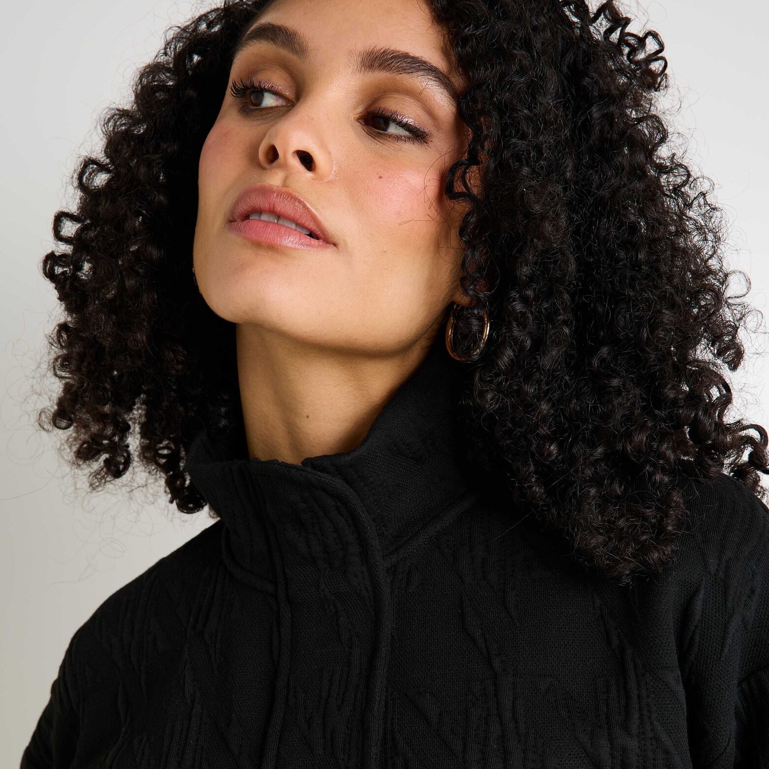 Bomber maille matelassée femme