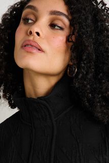 Bomber maille matelassée femme