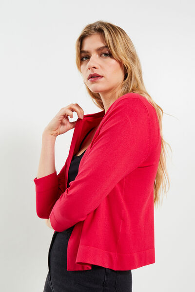 Gilet court femme