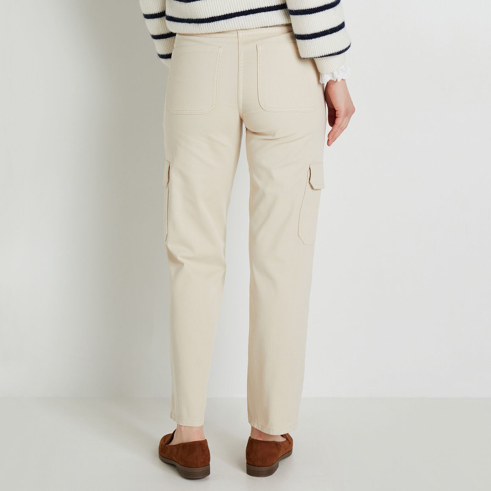 Pantalon cargo femme