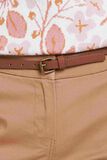 Pantalon chino avec ceinture femme
