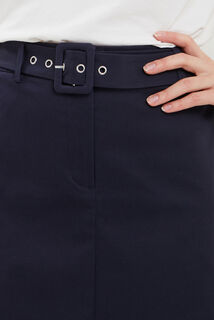 Jupe courte popeline femme