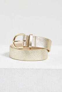 Ceinture croûte de cuir femme