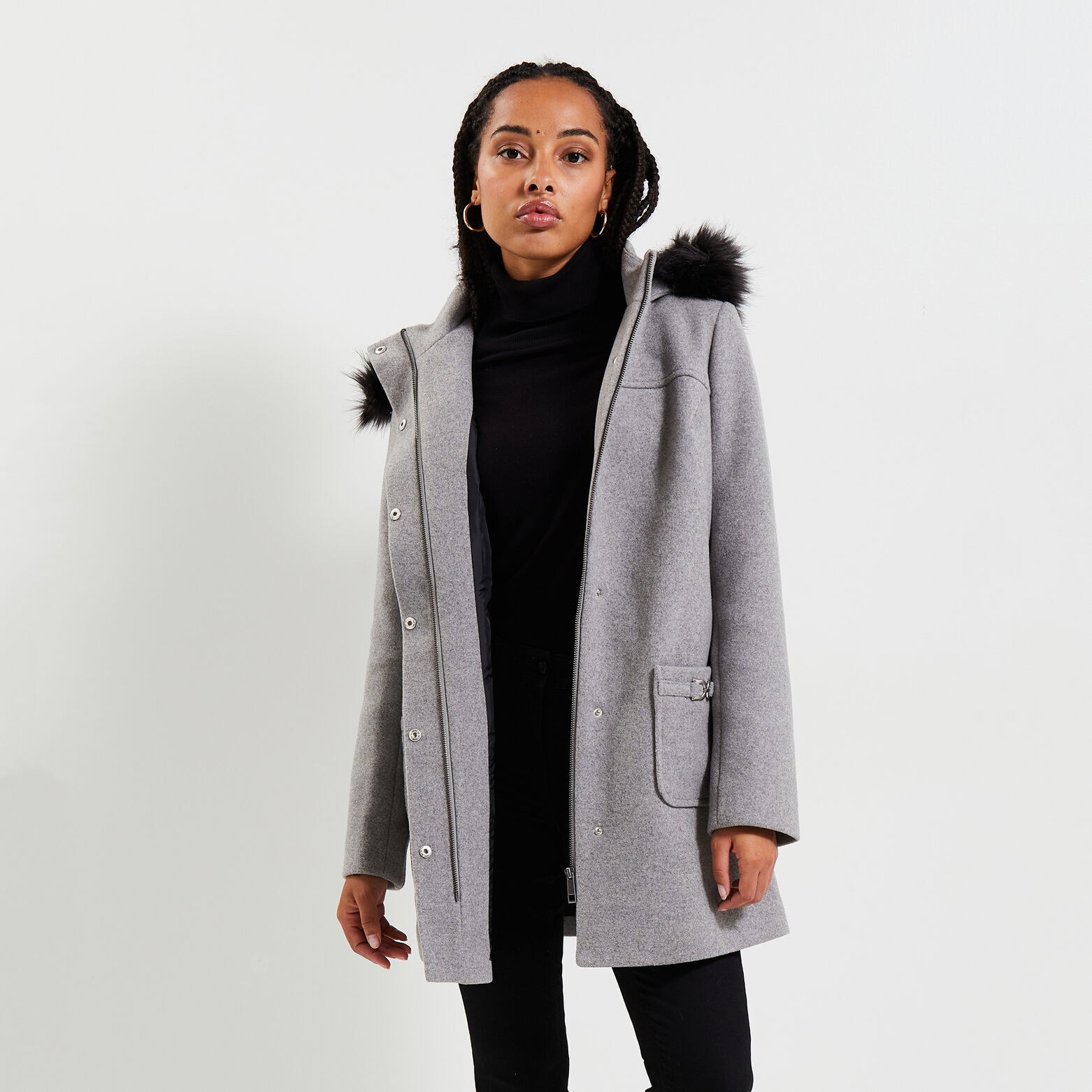 Manteau duffle coat femme