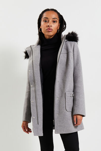 Manteau duffle coat femme