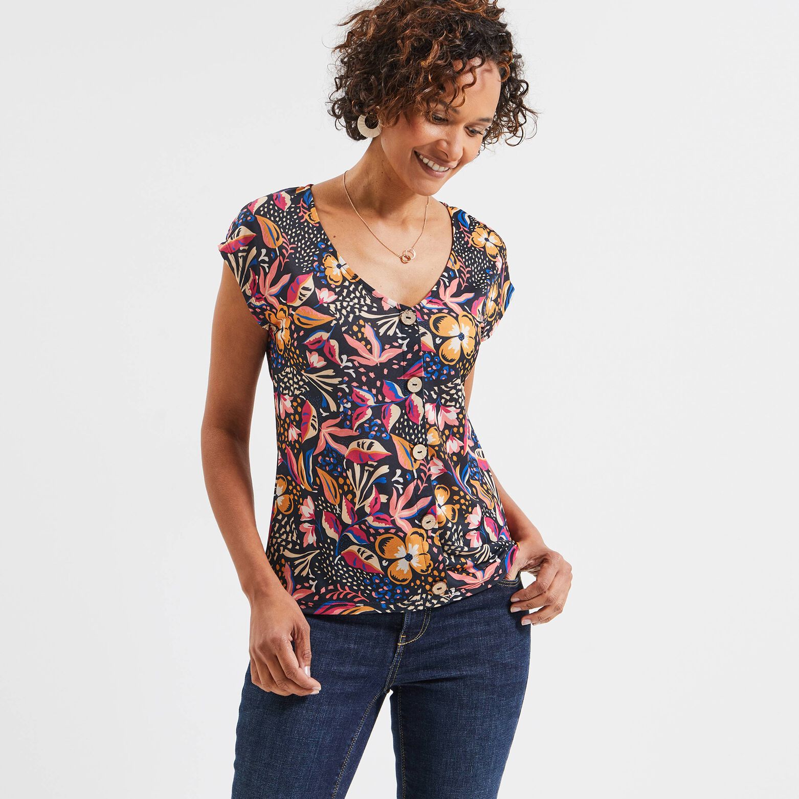 T-shirt imprimé femme 