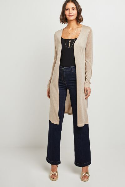 Gilet long femme