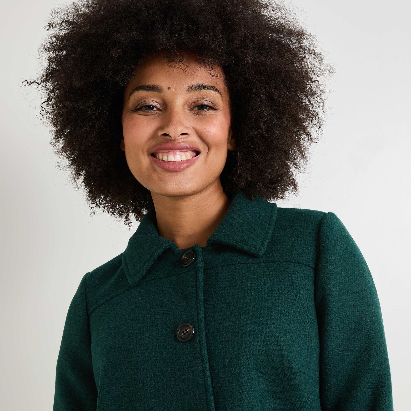 Manteau mi-long femme