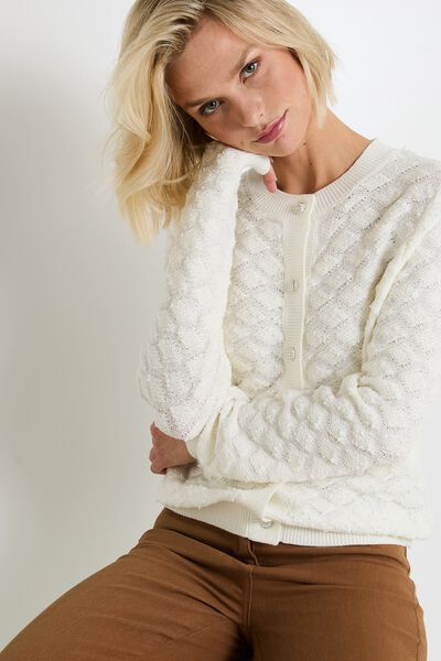 Gilet manches longues femme