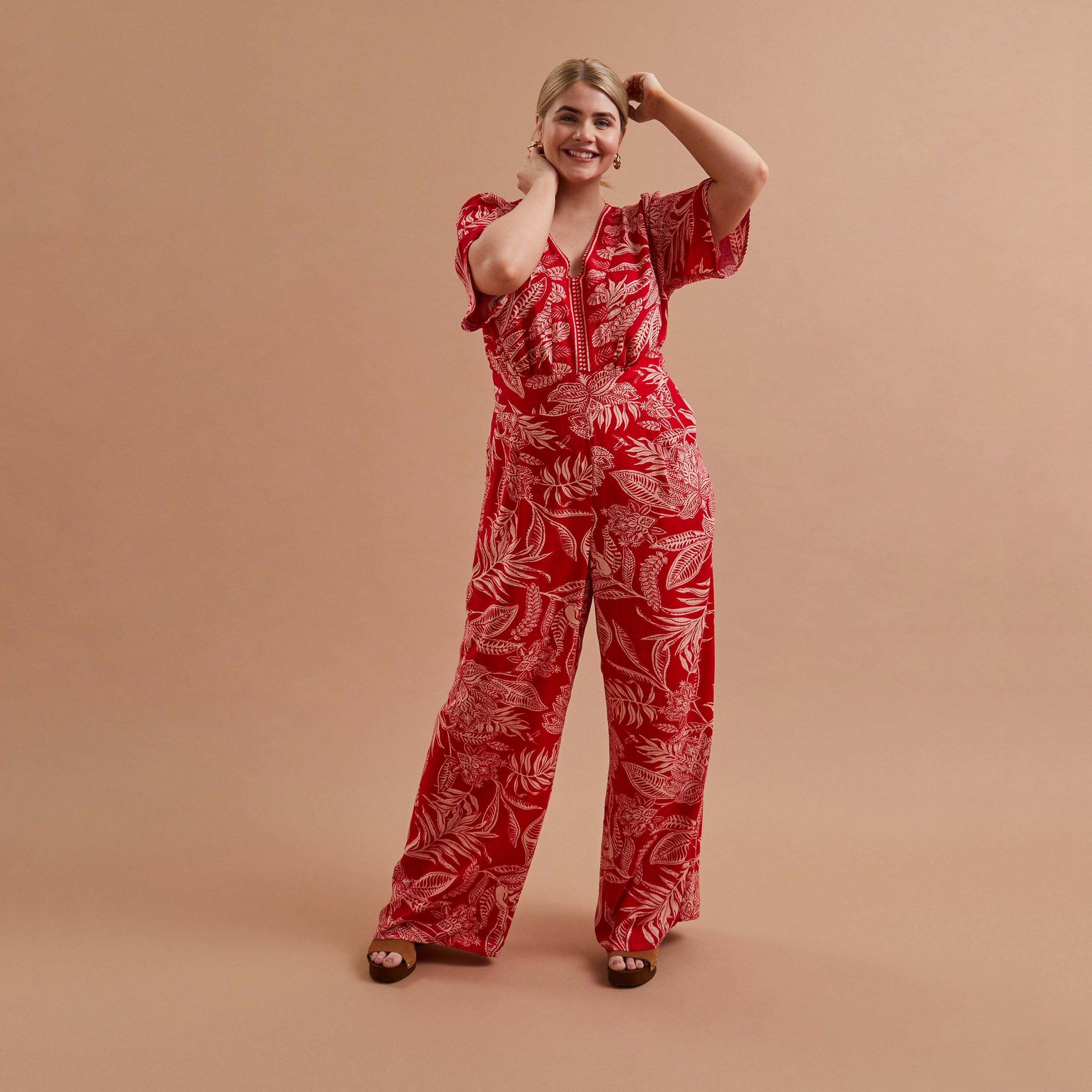 Combinaison imprim&eacute;e femme