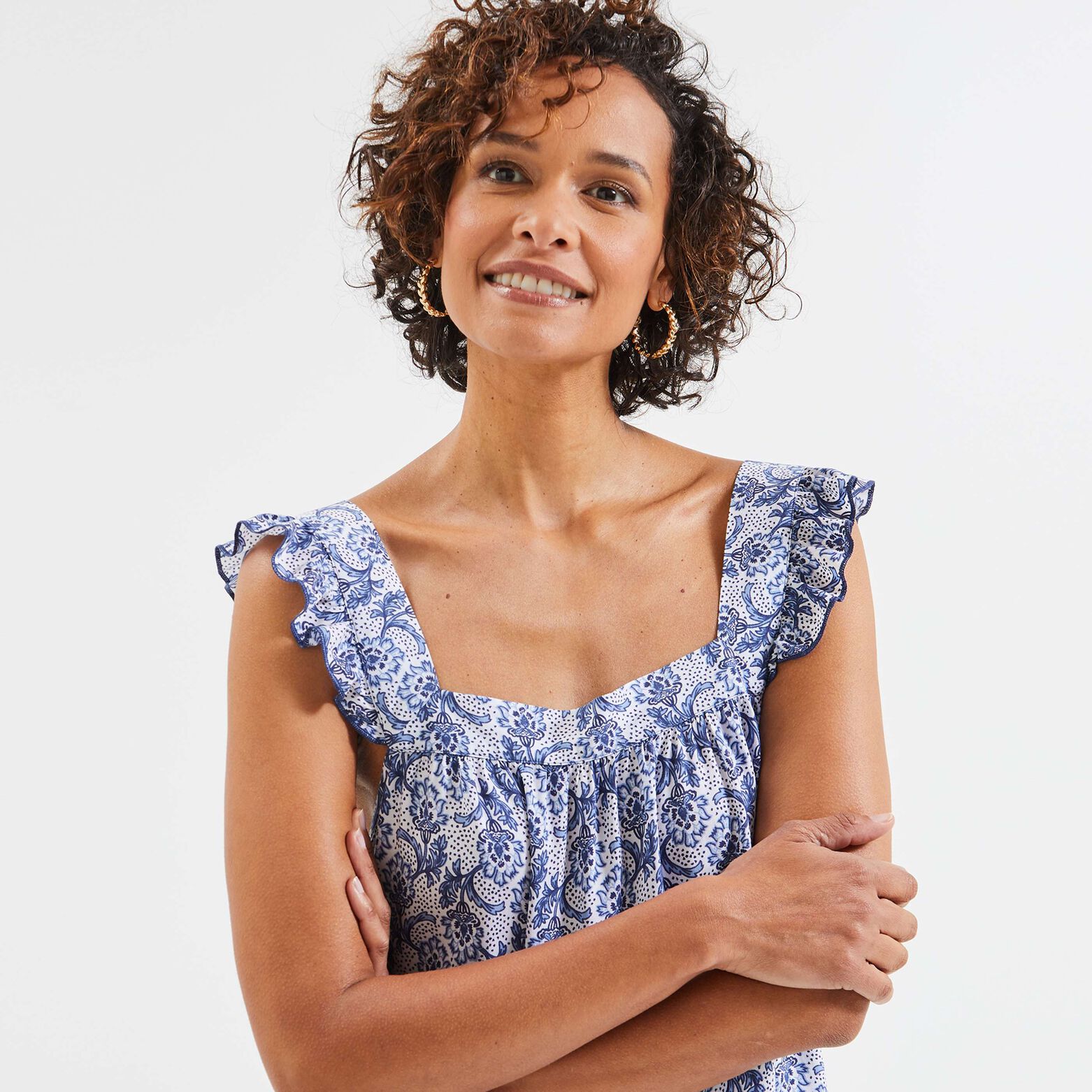 Robe imprimée femme