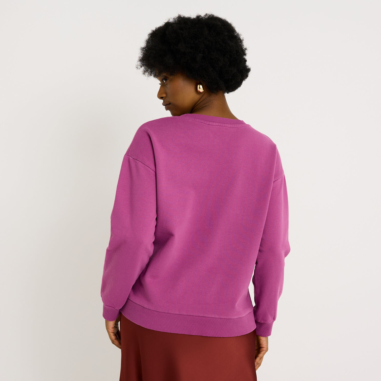 Sweat col rond femme