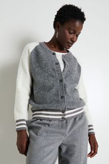 Bomber maille femme