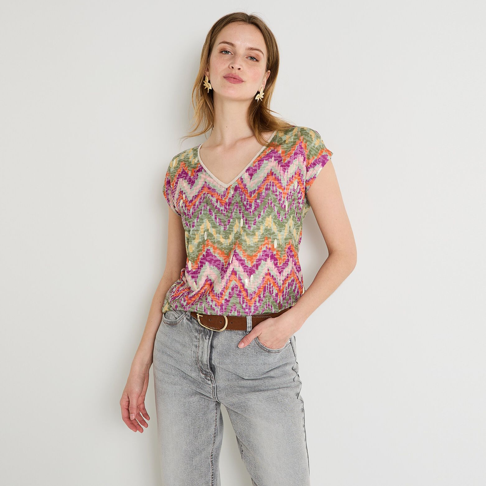 T-shirt imprimé femme