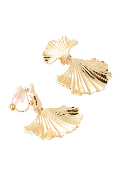 Boucles d'oreilles en forme de feuilles