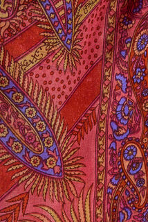 Foulard carré imprimé cachemire femme