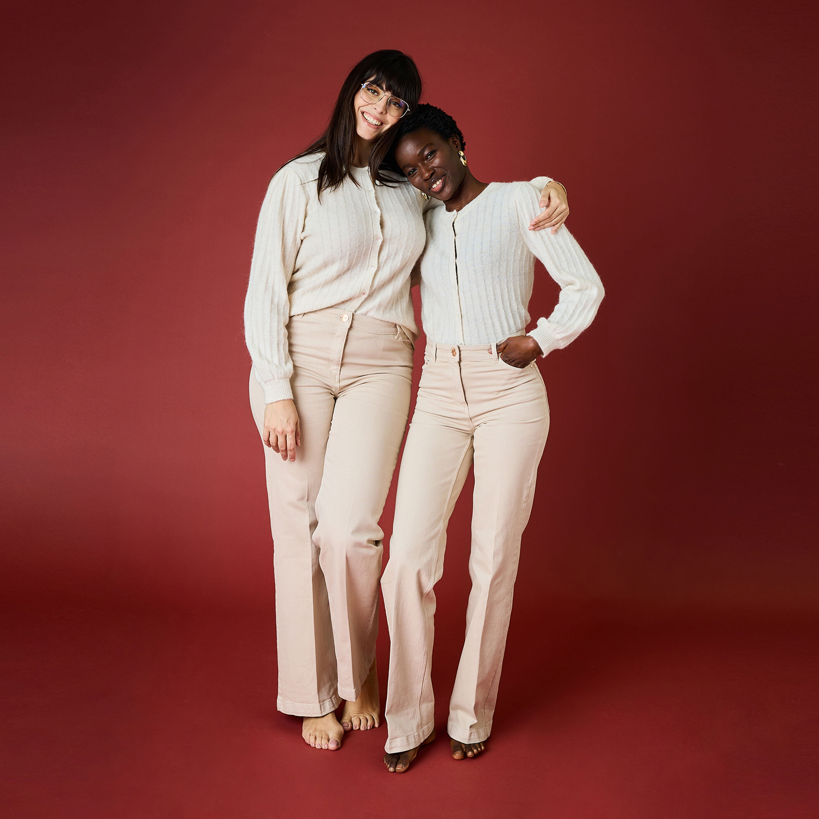 Jean large WESTERN femme