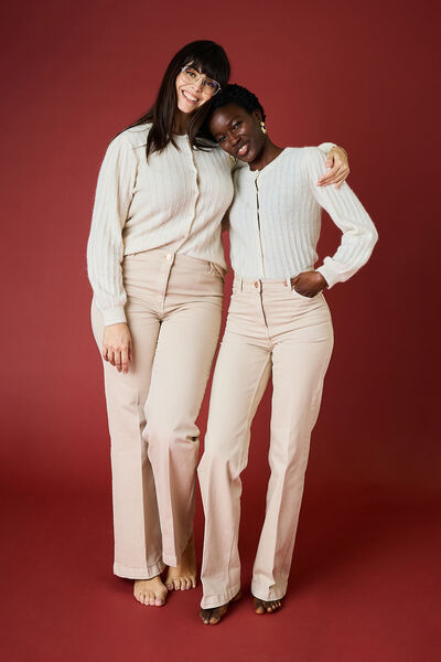 Jean large WESTERN femme