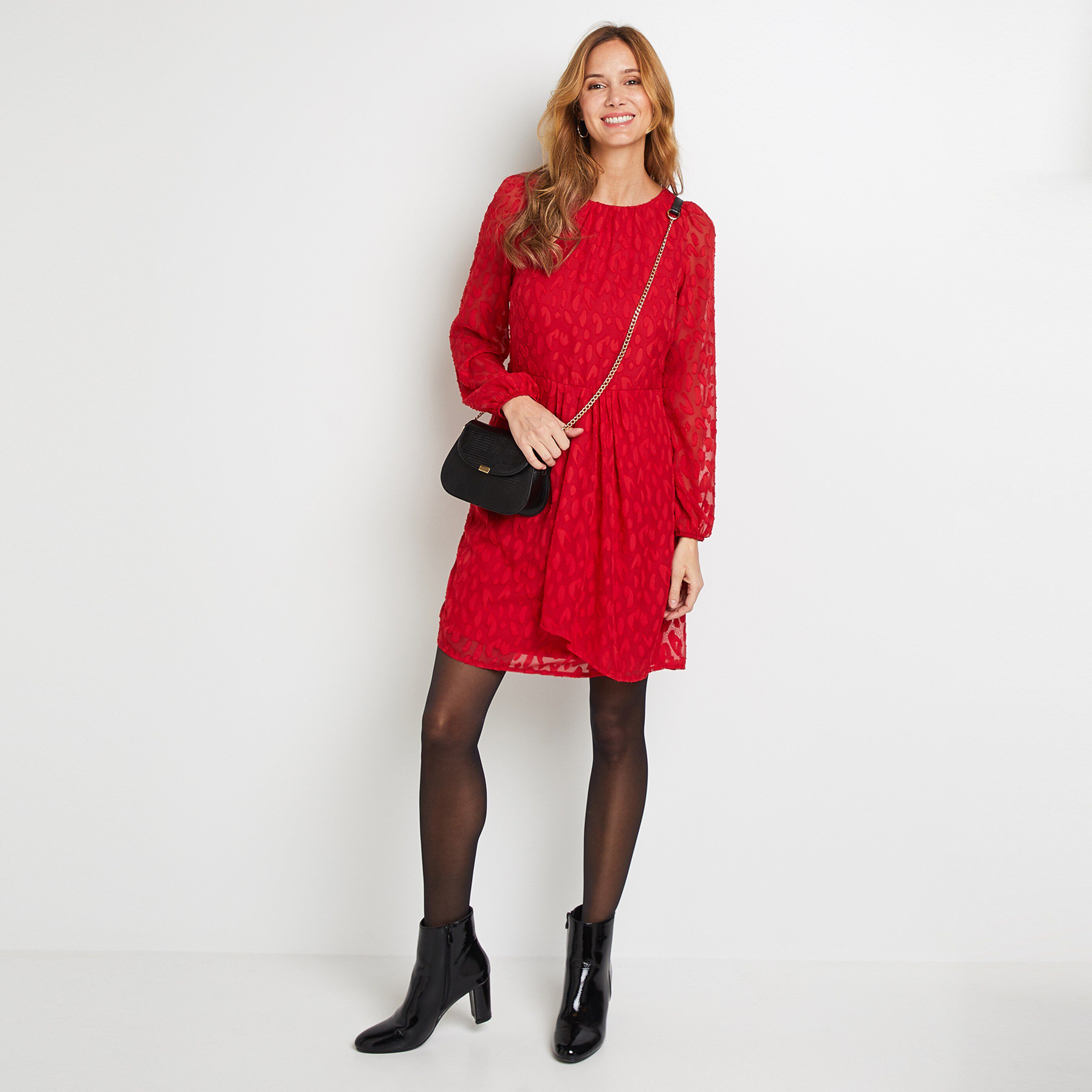 Robe longueur genoux store femme