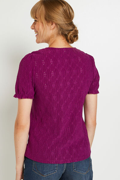 T-shirt en dentelle femme