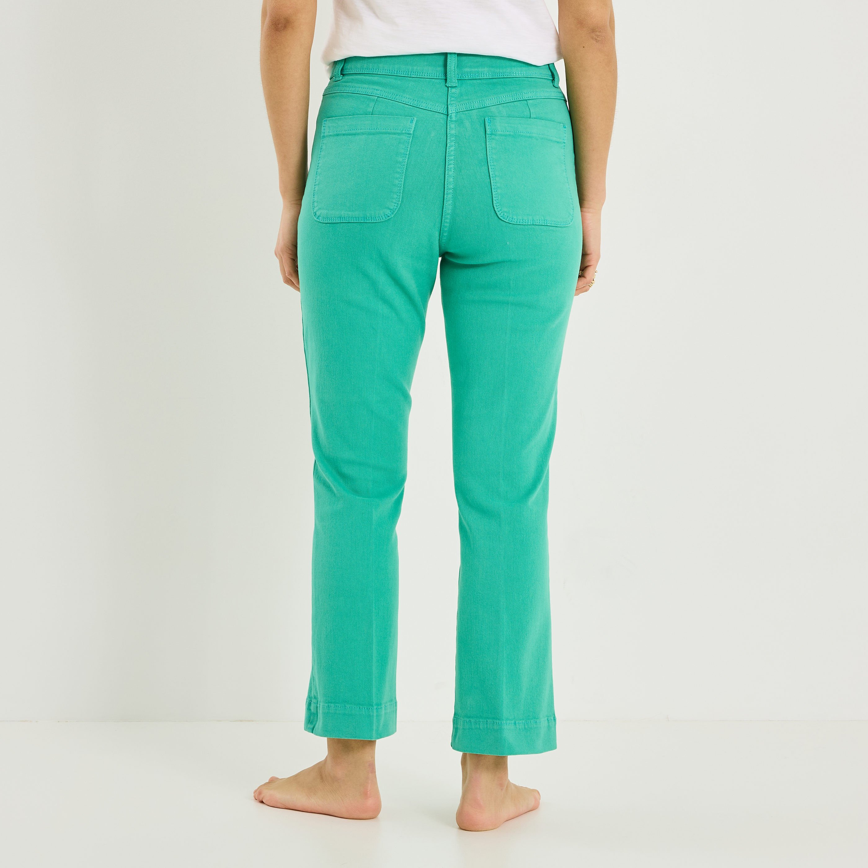 Jean bootcut raccourci TROPEZ RB02 femme