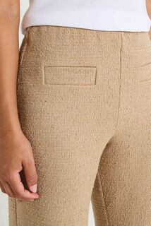Pantalon large en maille femme