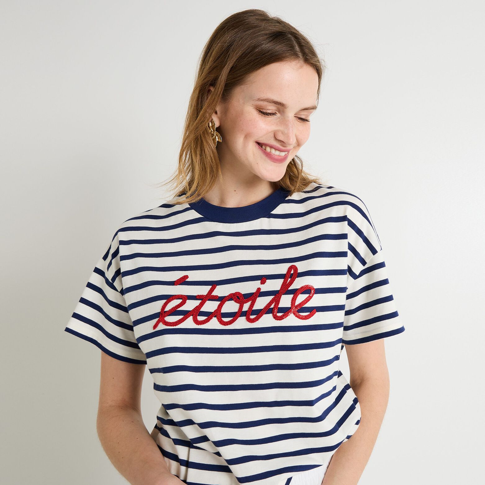 T-shirt rayé femme
