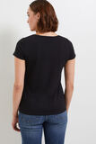 Tshirt strass femme