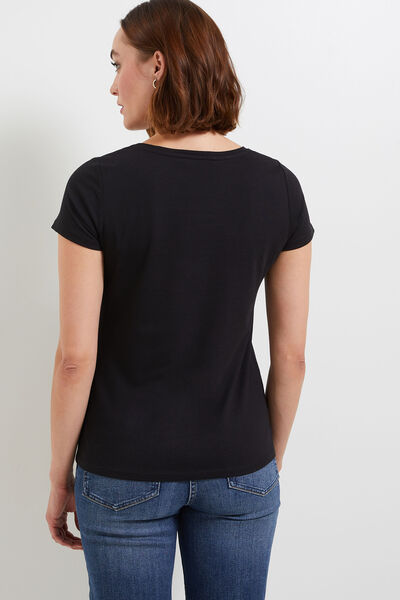 Tshirt strass femme