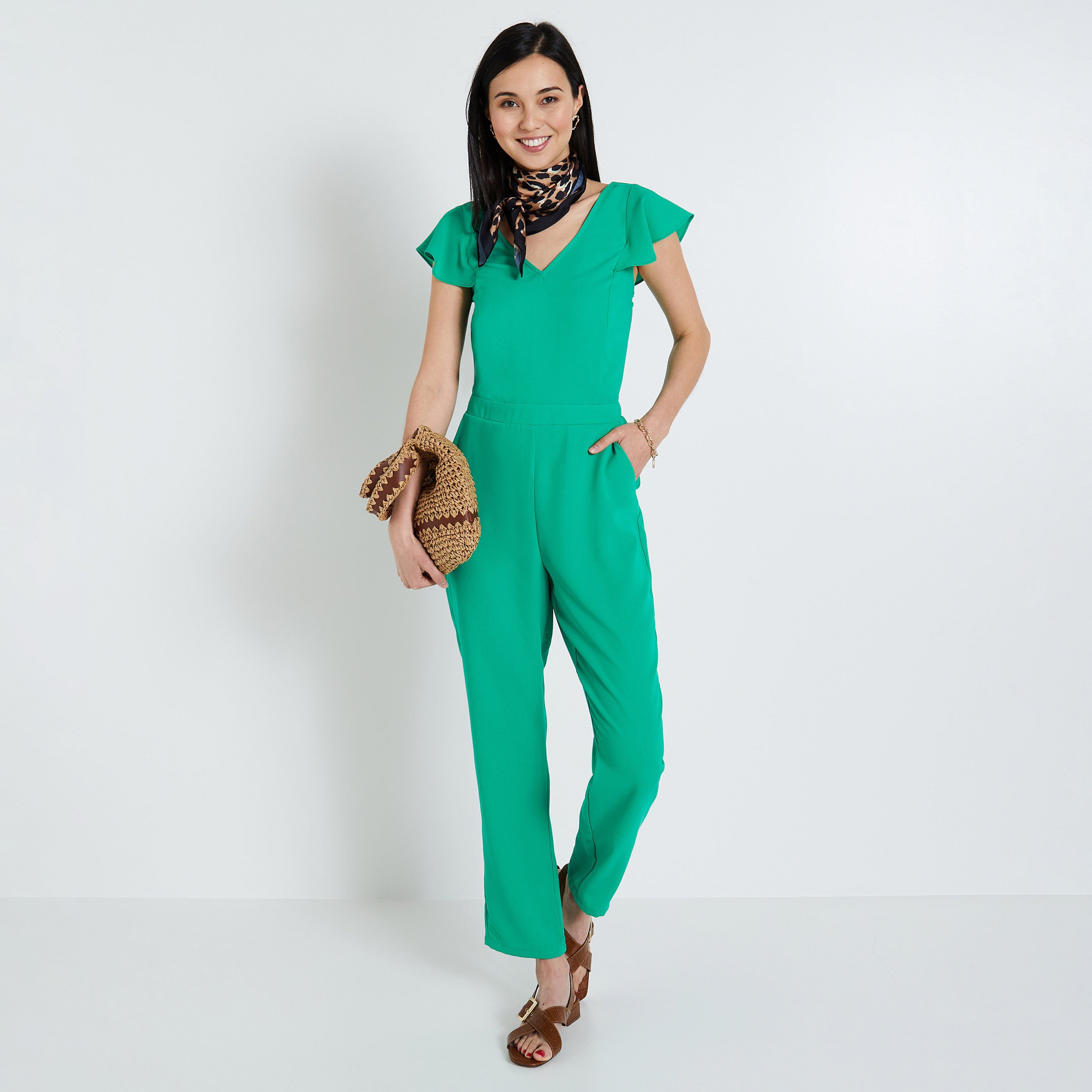 Combinaison unie femme