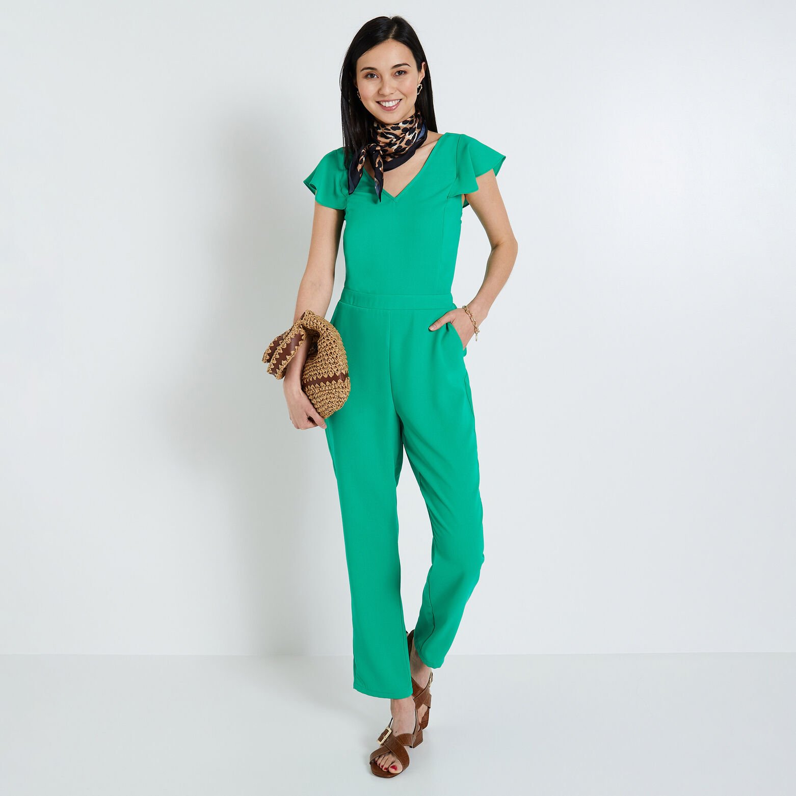 Combinaison unie femme