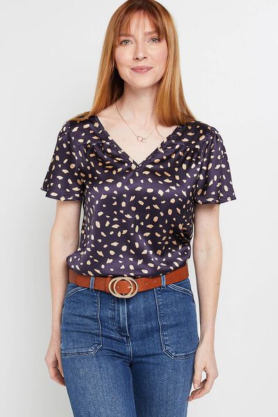 Blouse imprimée femme