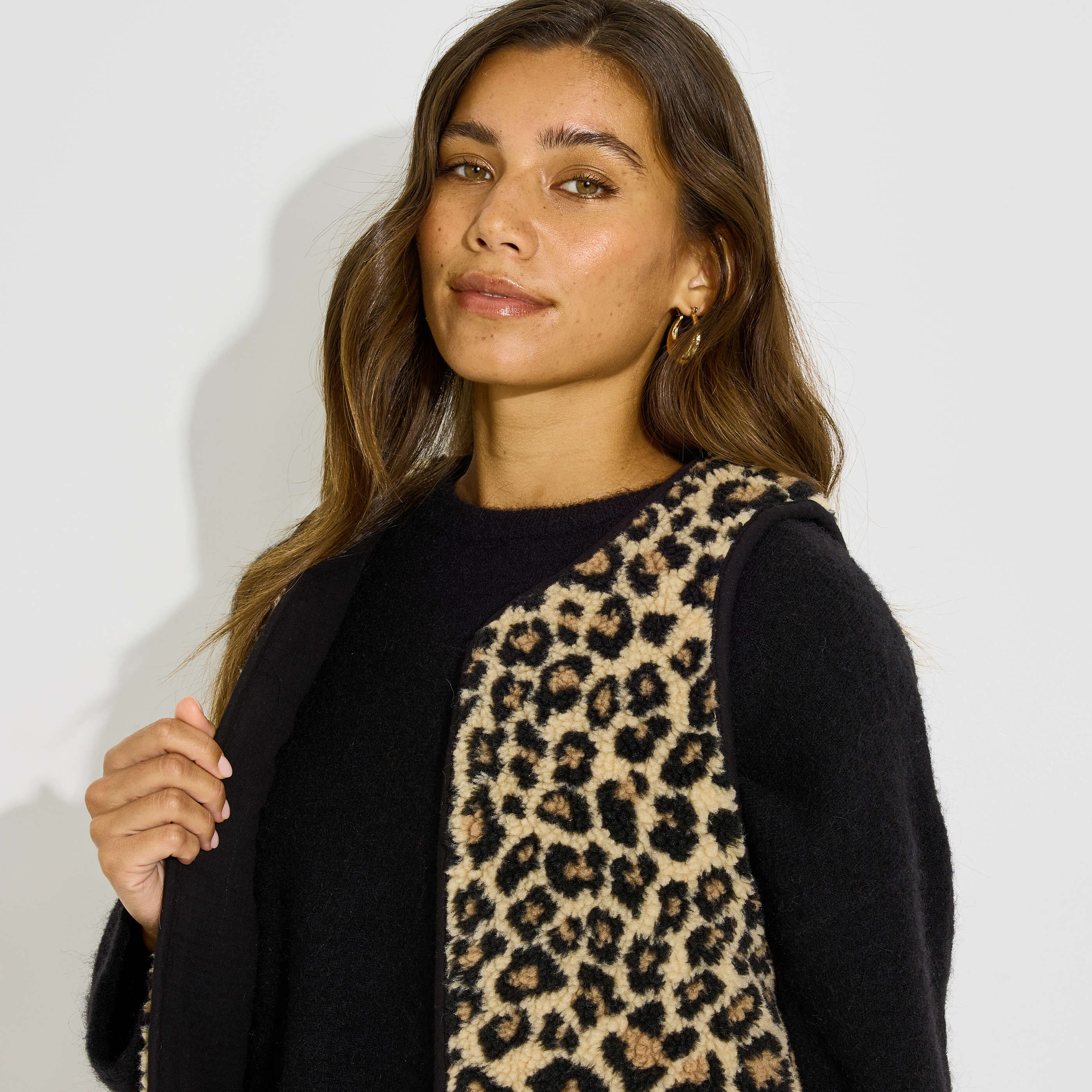 Gilet r&eacute;versible sans manches femme